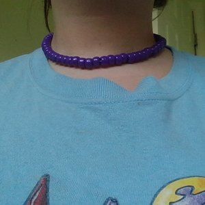 A beaded neaklace chocker!!!